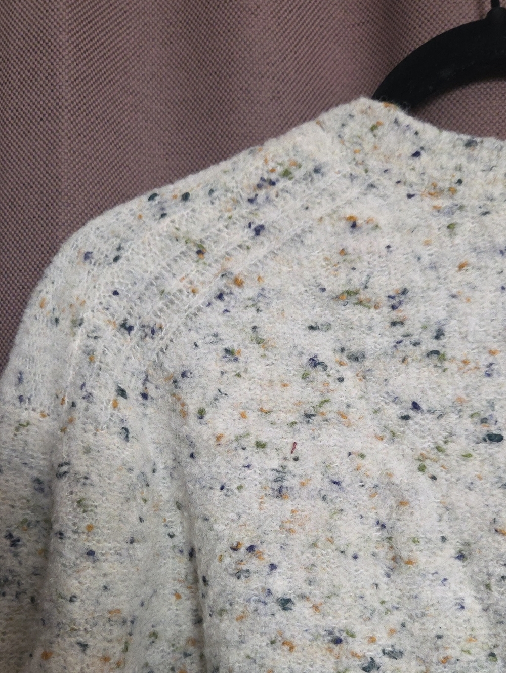 Everlane The Confetti Crew Sweater Marino Wool Blend Size Small - Picture 7 of 7